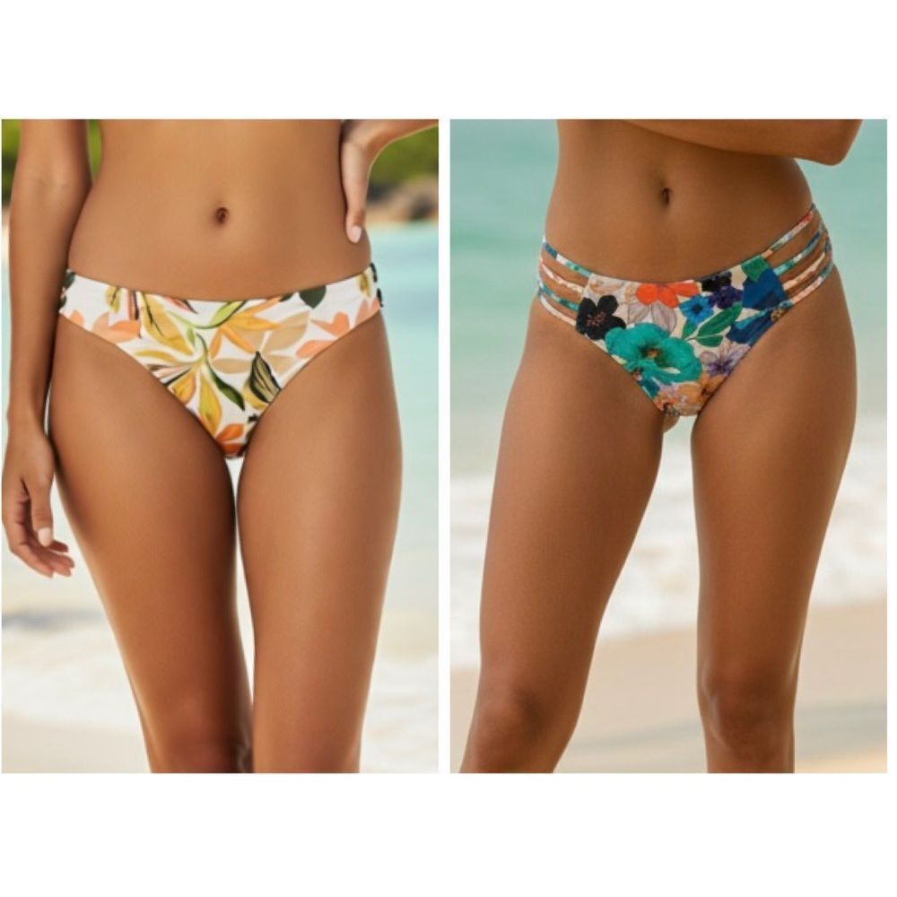 NWT ROXY/O’Neill Women’s Bikini Swimsuit Bottoms - - Size XL